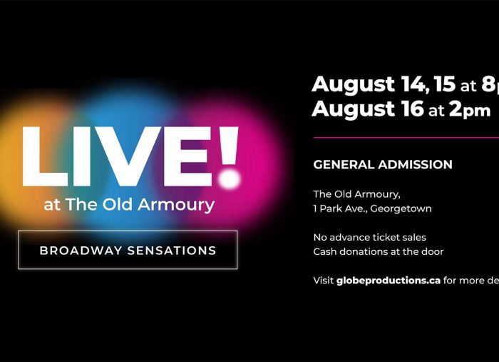 Live! at The Old Armoury…Broadway Sensations